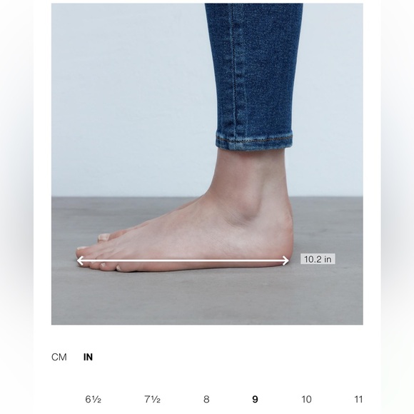 Zara Suede Ballet Flats - Picture 8 of 8